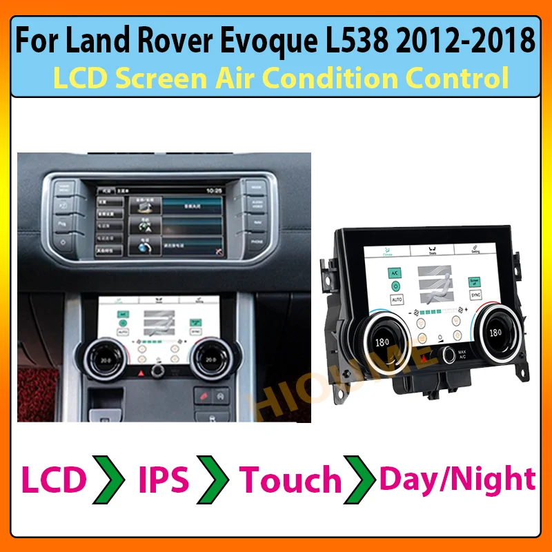 

LCD Climate Board For Land Rover Range Rover Evoque LRX L538 2012 - 2019 AC Panel Display Screen Air Conditioning Control