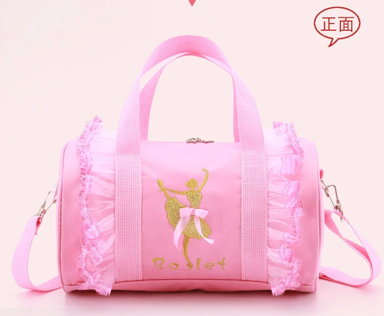 Ballet Dance Bags Pink Women Girls Ballet Sports Dance Girls Package Dance Backpack Baby Barrels Package Ballet Bag Handbag