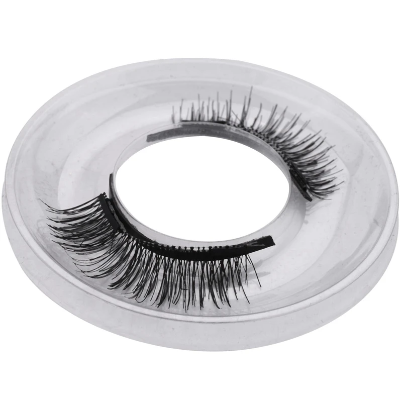 1ชุดขนตาปลอมคลิปชุด3D Mink Eyelash Extension กาวต้องการใช้งานง่าย Eyelashes Handmade Reusable Lashes