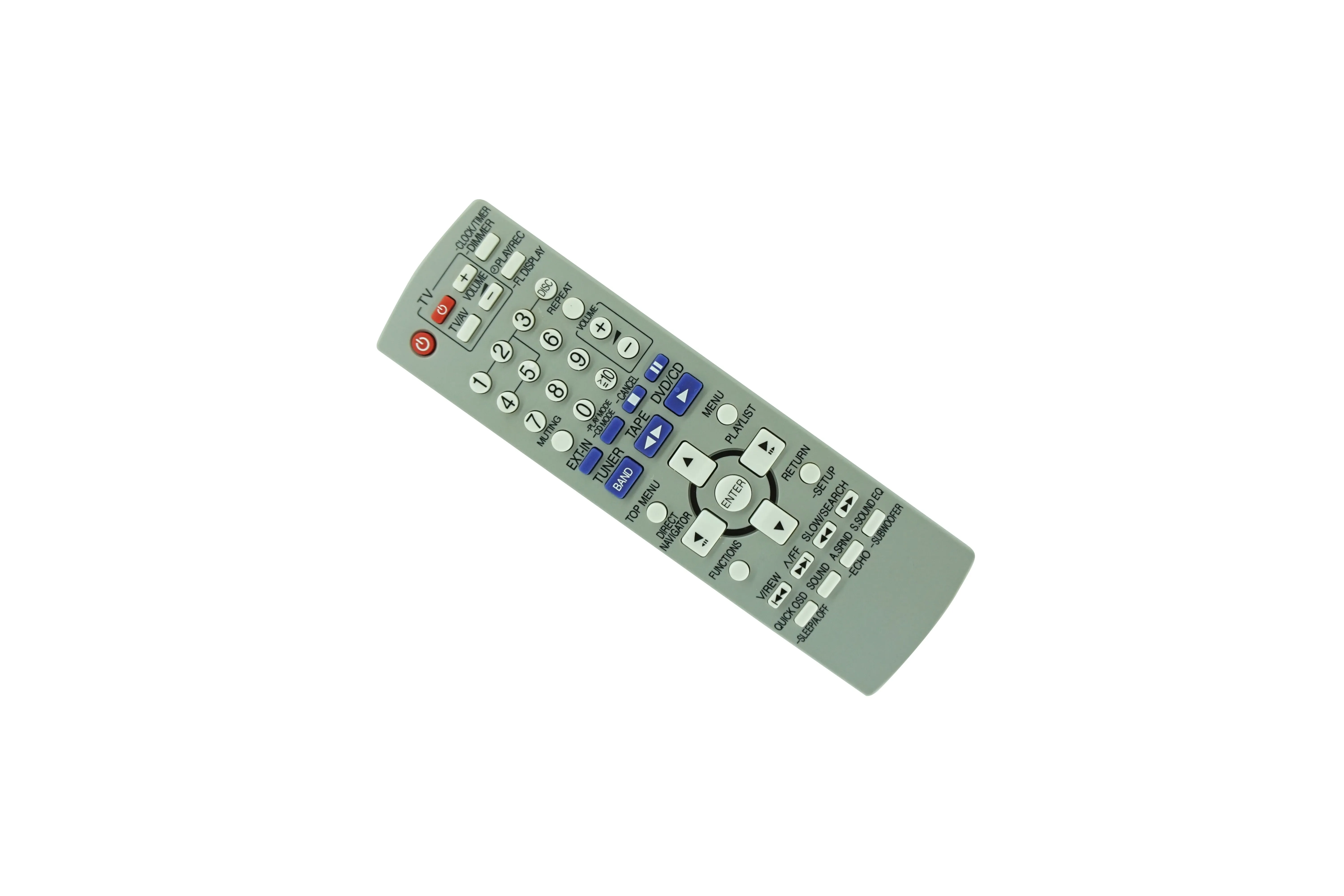 Remote Control For Panasonic N2QAYB000160 SC-VK660 SA-VK660GC SA-VK460GCS SC-VK650 SA-VK650 & Technics SA-DV280 Micro CD DVD Ste