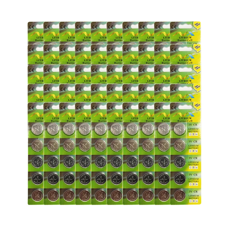 

250 шт., Литиевые кнопочные батарейки 3 в CR2032, BR2032 DL2032 CR2032, кнопочные батарейки для часов, часов, калькуляторов