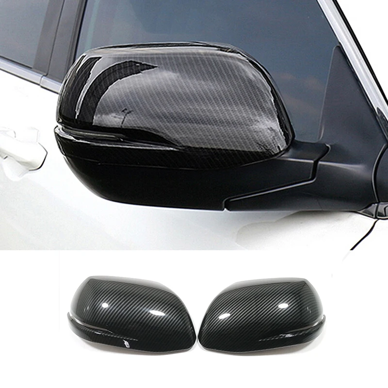 

For Honda CRV 2013 2014 2015-2017 2018 ABS Carbon fiber Car rearview mirror cover Cover trim Car Styling Auto Accessories 2pcs