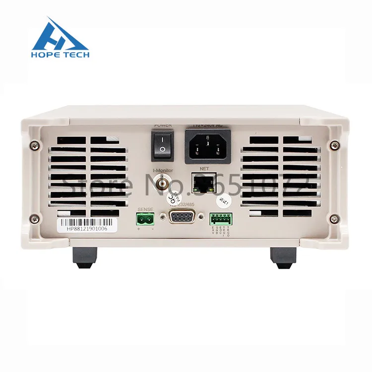Carregamento eletrônico de cc de desempenho estável hp8812 com 150v 30a 300w