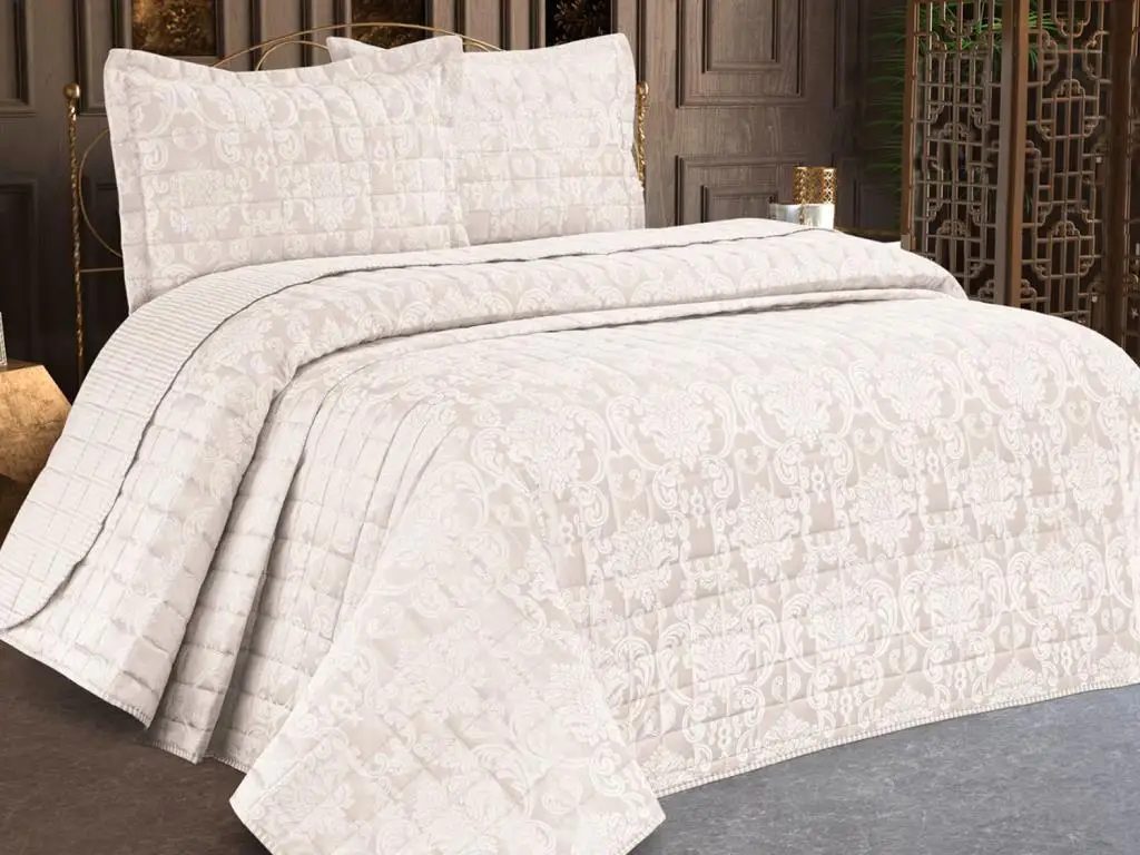 İrina Double Bed Cover Cream