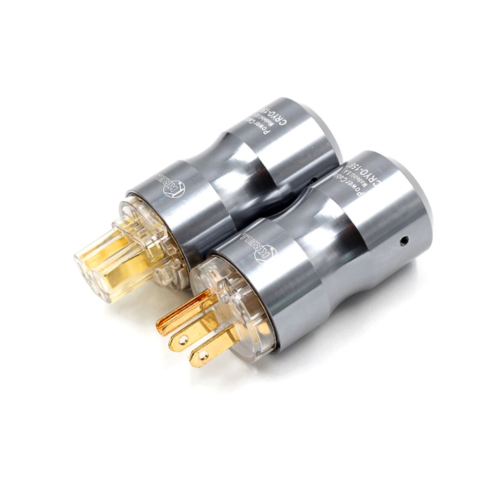 Krell Power Plug IEC Plug For Power Gold/Rhodium Plated US Power Plug Connector
