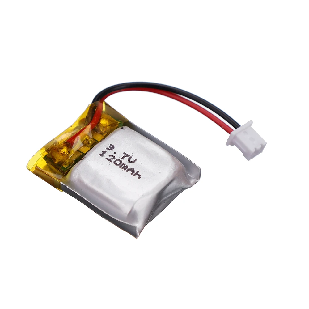 Batterie articulation Po 3.7V 120mAh 20C pour Wltoys V272 V282 V292, hélicoptère/quadrirotor RC 3.7V 100 mAh, importateur RC 1.25mm