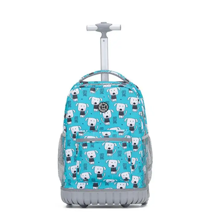 Imagem -03 - Ildren Mochila Escolar Con Ruedas para Niñas Mochila Escolar de 18 Pulgadas Con Ruedas Mochila de Viaje Con Ruedas para Adolescentes