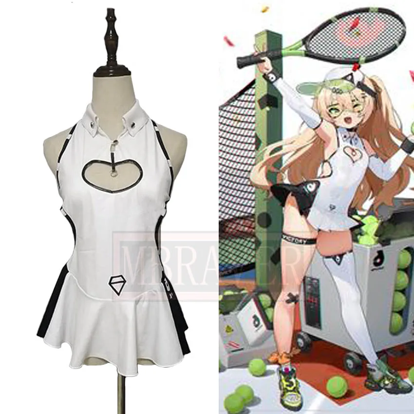 Azur Lane Uss Bache Sports Tennis Clothes Christmas Style Cos Cosplay Costume Halloween Party Uniform Custom Made Any Sizes