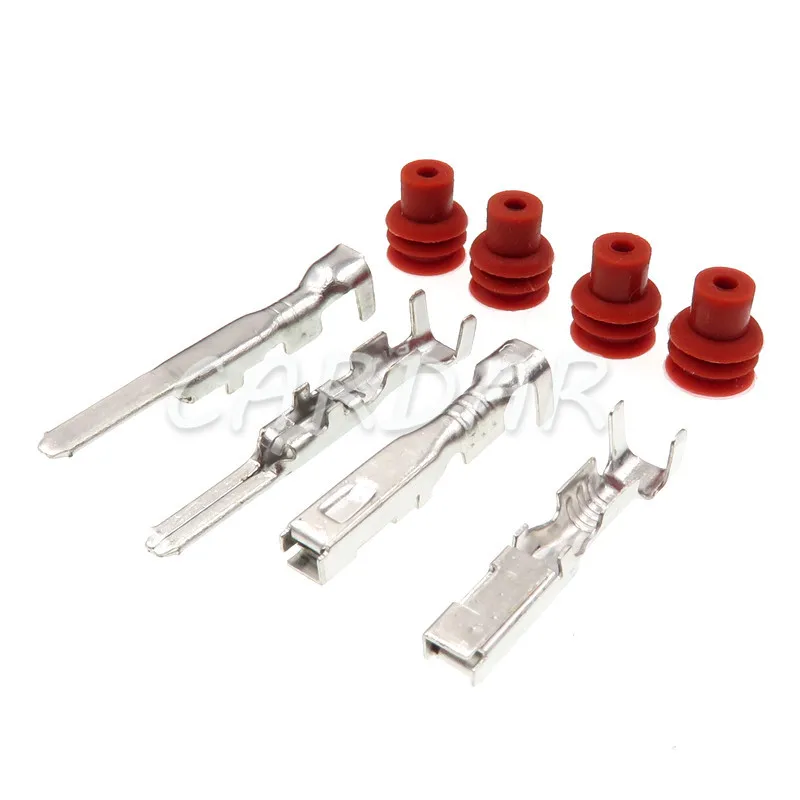 1 Set 2 Pin 6098-0137 Auto Electrical Plug Automotive Connector AC Assembly For Hyundai Nissan