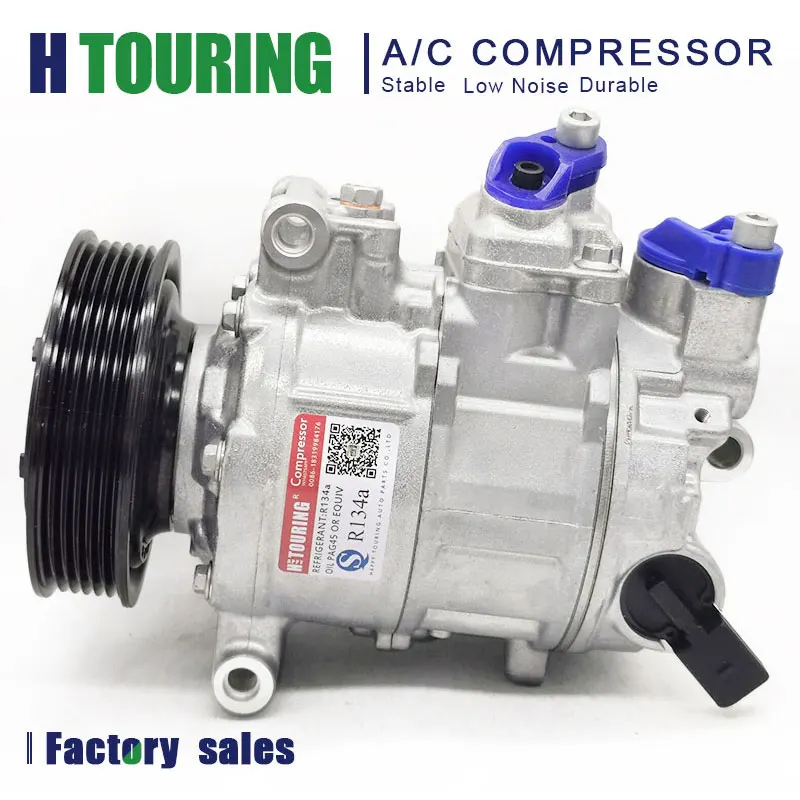 6SEU12C AC Compressor for Audi A4 C6 A6 4F 2008-2011 4F0260805AE 447190-6906 447150-1693 4F0260805AL 8E0260805CB 8E0260805CG