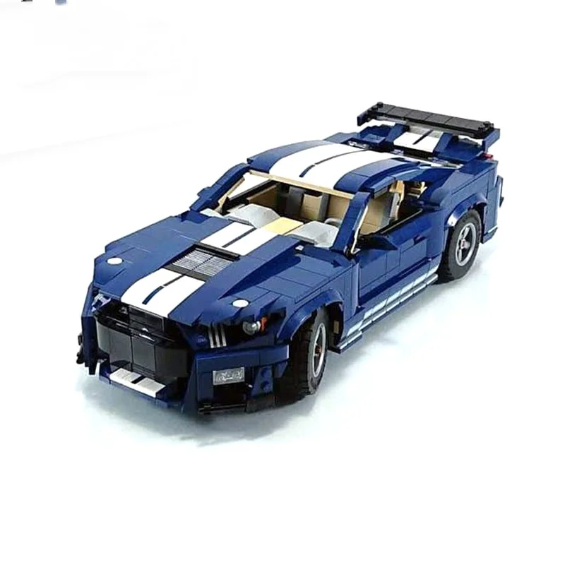 NEW MOC- 10265 Mustang Shelby GT500 Building Block Car Bricks F150 Raptor Classic Pickup Assembled Model DIY Toys Birthday Gifts