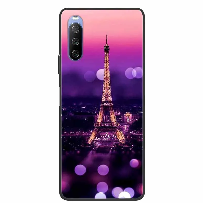 For Sony Xperia 10 5 1 III II Cases 10 iii Soft TPU Silicone Phone Cases For Sony Xperia 1 III Covers Fundas Bumper Xperia 5 iii