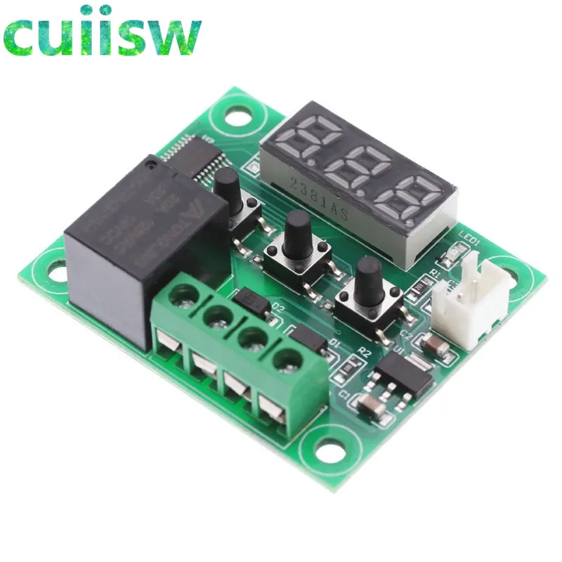 Controlador de temperatura digital, termostato, controle de temperatura, placa de comutação, W1209-50-100C, DC 12V, W1209