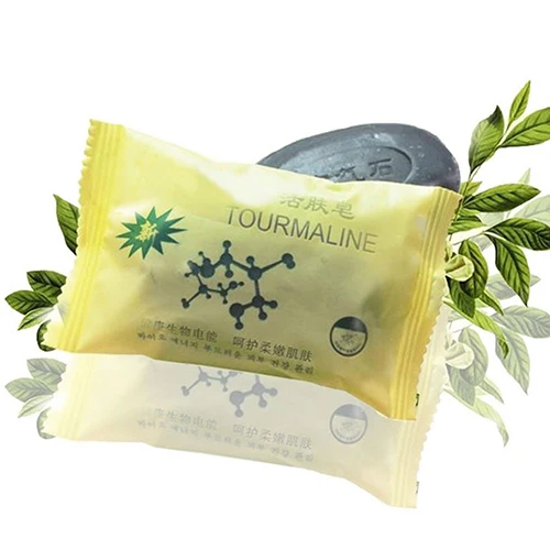 Face Body Beauty Healthy Care Whitening Rejuvenation Tourmaline Soap Bath Shower Supplies