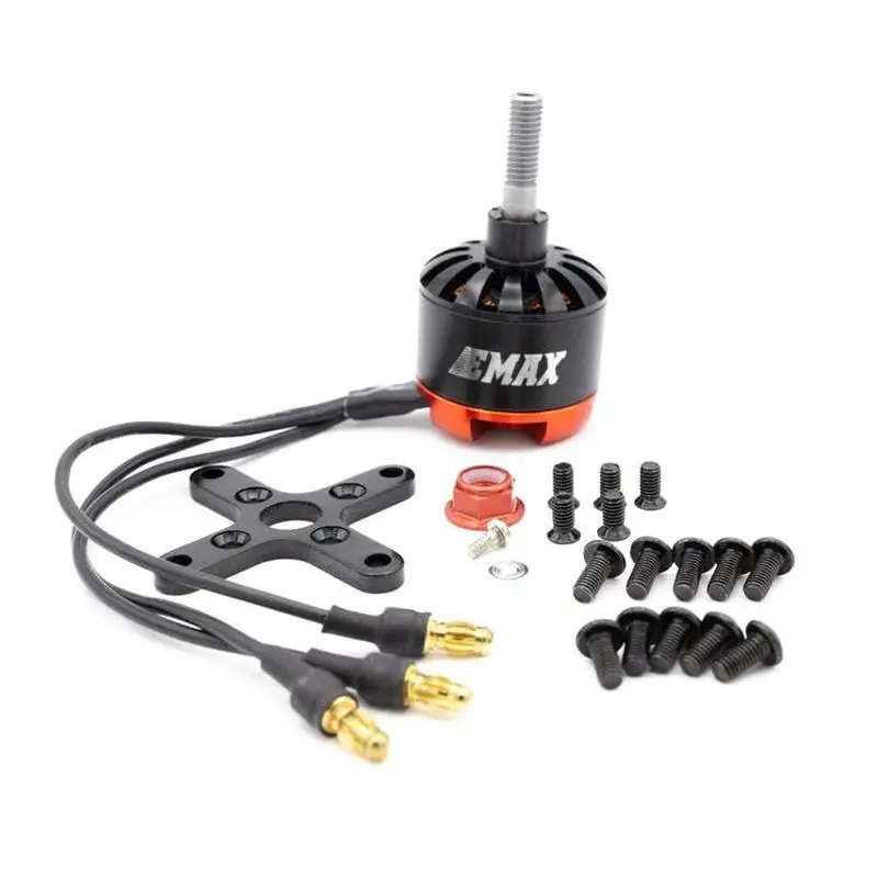 Clearance Sale Emax GTII-2212T Brushless Motor 1800/2200\/2450kv  Threaded Shaft  for Fpv Drone RC Airplane