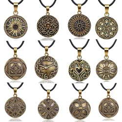 EUDORA 13 Style Harmony Ball Vintage Bronze Pendant Necklace Ball Mexican Pregnant Bola for Women Fashion Mother Jewelry Gift