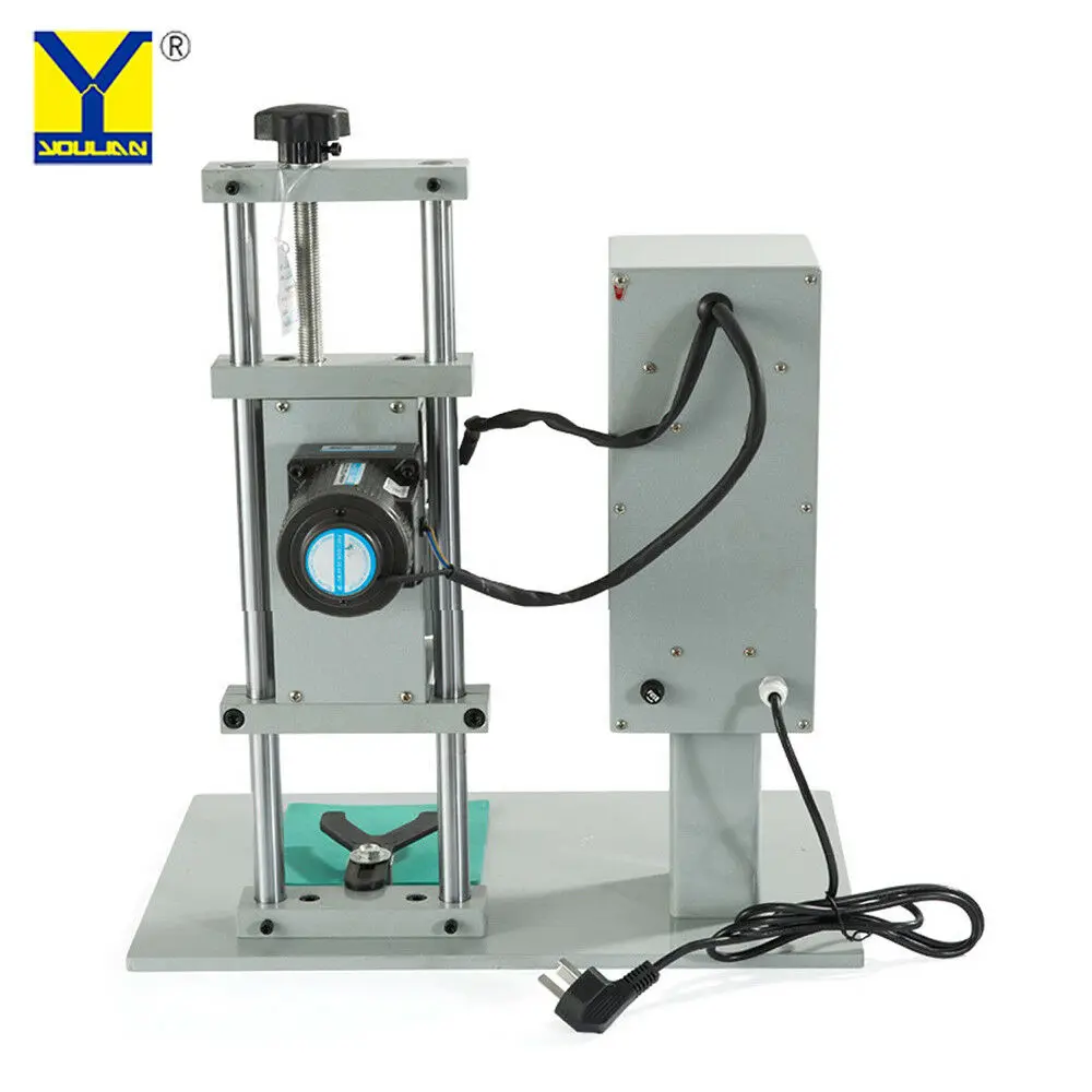 Máquina de tapado de botellas eléctrica de escritorio, sellador de botellas de plástico/vidrio con tapa de rosca estable, para tapas redondas, DDX-450