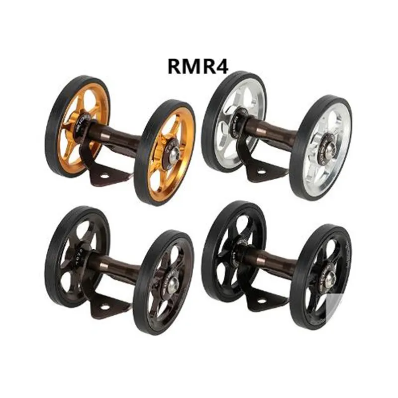 

RIDEA Easy Wheel Fender Double Wheel for brompton bike accessories RMR4 gold silver black red