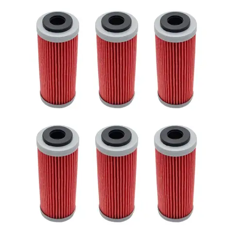 4/6 шт. масляный фильтр мотоцикла для SX SXF SXS XCF XCF-W XCW SMR 250 350 400 450 505 530 2007-2016
