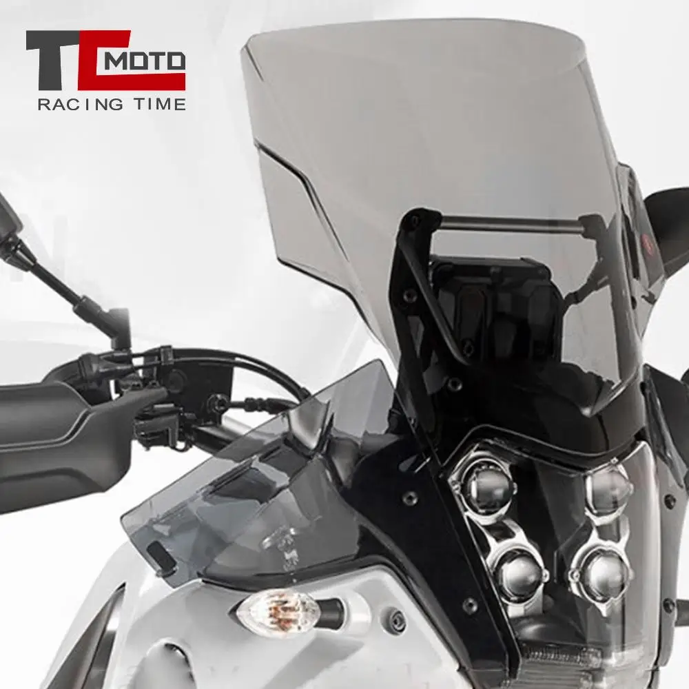 Windshield For YAMAHA Tenere 700 XT700Z XT 700Z XT7 T700 T7 2019-2024 Accessories Side Windscreen Fairing Wind Shield Deflector