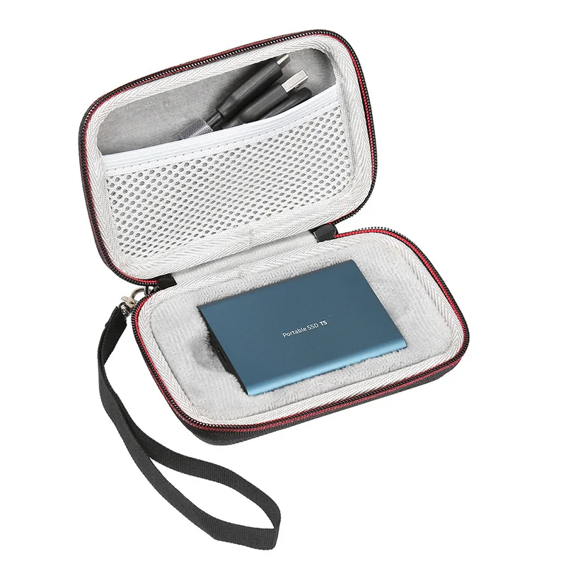 أفضل سعر المحمولة إيفا الصلب حمل الحال بالنسبة لسامسونج المحمول HDD SDD T3 T5 واقية حقيبة تخزين السفر