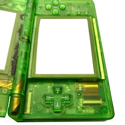Clear Green Full Replacement Housing Shell Screen Lens for DS Lite