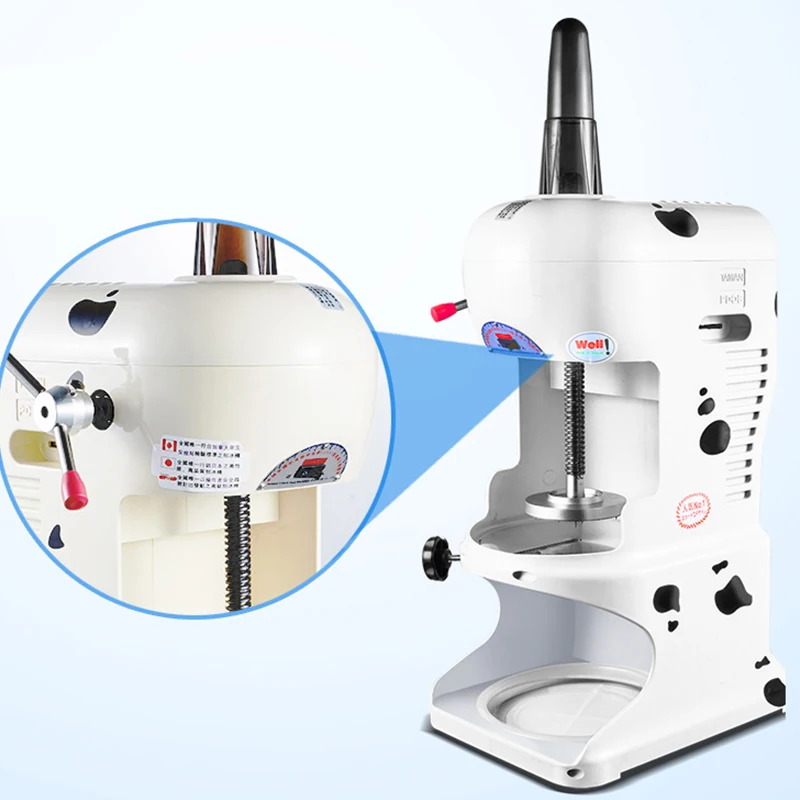 Электрический снежный конус, бритва для льда, 110 В/220 В, блочная дробилка для льда, измельчитель льда, машина для смузи, автоматический бритый льдогенератор
