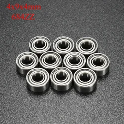 10 pièces 684ZZ portant 4*9*4mm roulements à billes miniatures 684 ZZ 618/4ZZ Hobby Emax moteur quadrirotor roulement à L-940ZZ