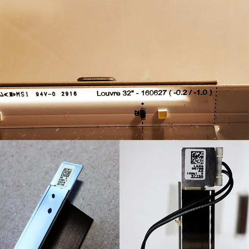 TV Illumination For Samsung UE32K5100AU UE32K5100AW UE32K5102AK Bars Backlight Strips Line Rule Louvre 32\