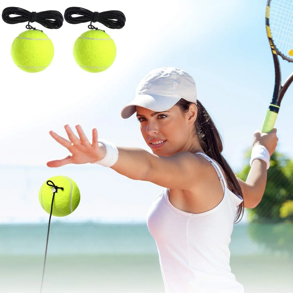 Tennis Training Ball with String, Trainer Balls, Self Practice Tool, Equipment for Exercise