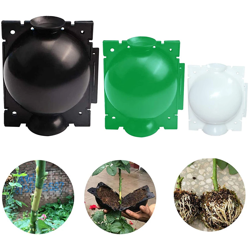 

Reusable Plant Rooting Ball Grafting Rooting Growing Box Cutting Rooting Plant Root Grow Garden High Pressure Propagation Ball