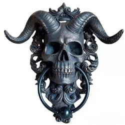 Halloween Satan Sheep Skull Silicone Mold Applicable Diy Resin Plaster Model Home Decoration Tool