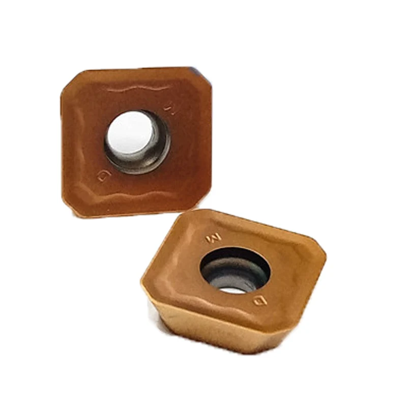 Seet12t3 originla inserções de trituração de carboneto seet 12t3 dm yb9320 processamento de aço inoxidável para fresadora ferramenta torno titular