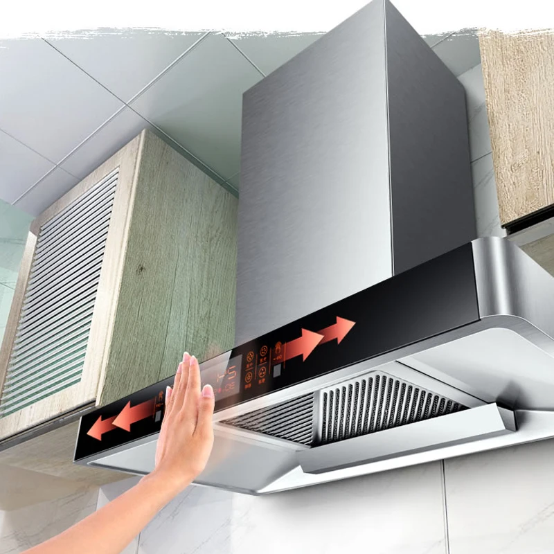 ห้องครัว Hoods ช่วงดูดโฮสต์ Ventilator ในครัวเรือนไอเสีย Hoods สแตนเลส Built-In Hood Cappa Aspirante Cucina