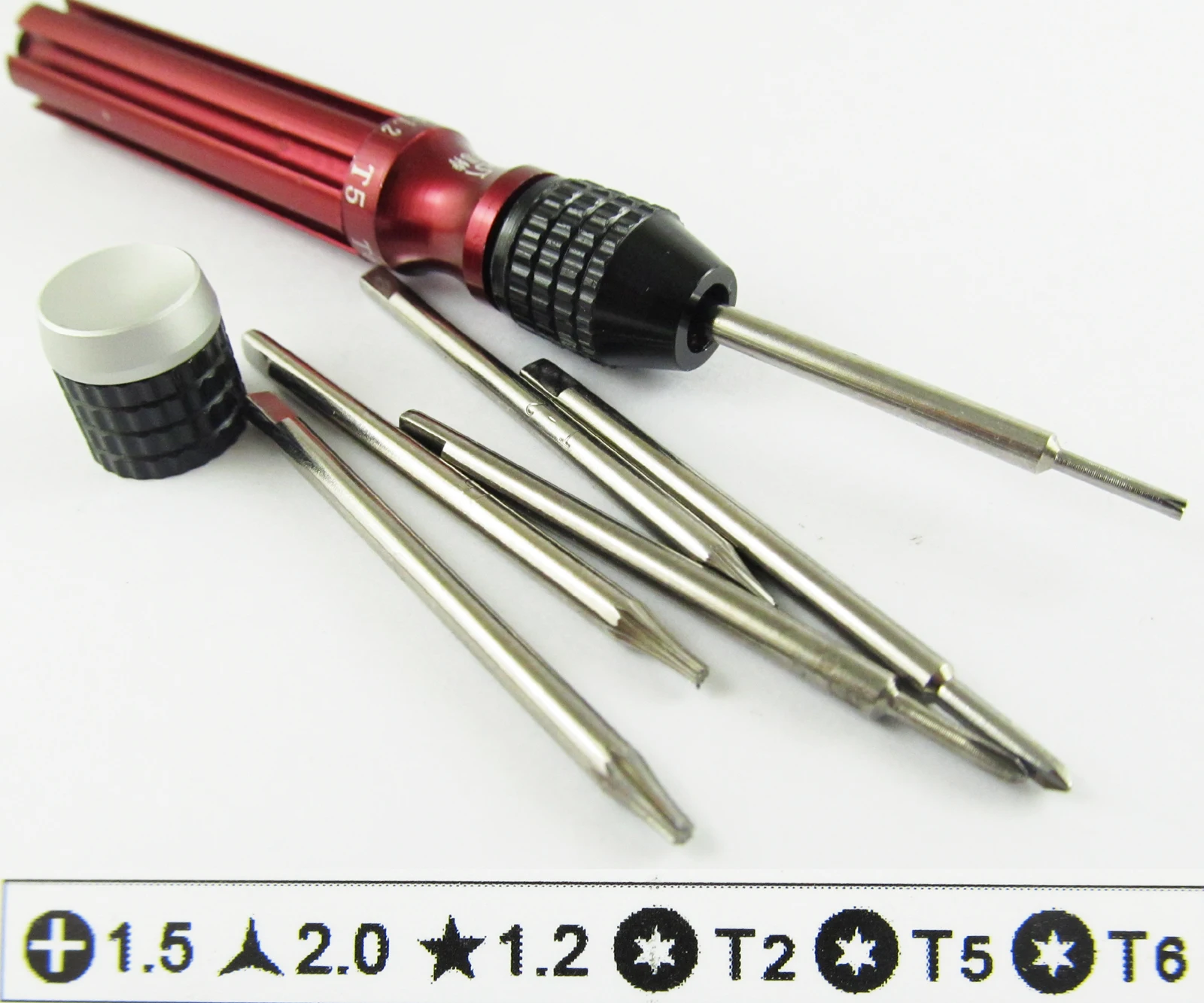 1 set Best 889B 6 in 1 Multi-function Kit Set Screwdriver T2/T5/T6/PH000/1.2/Y2.0