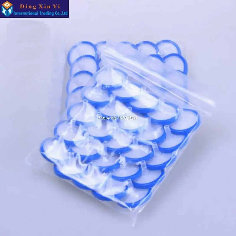 LAB filter 13/25mm, 0.22/0.45/0.8/3/5um Hydrophilic microporous filter, CA-CN Syringe millipore filtration Filter funnel