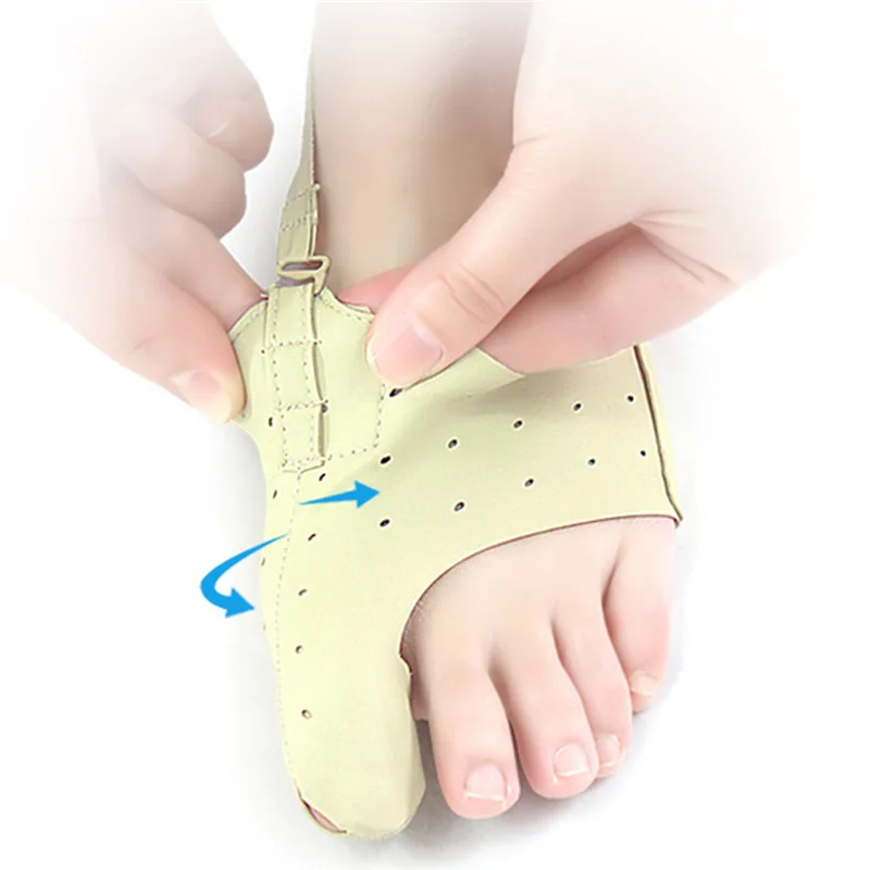 1Pc Bunion Toe Separator Corrector Straightener Brace Hallux Valgus Orthosis Pain Relief Support Pedicure Foot Care Tool LC-0022