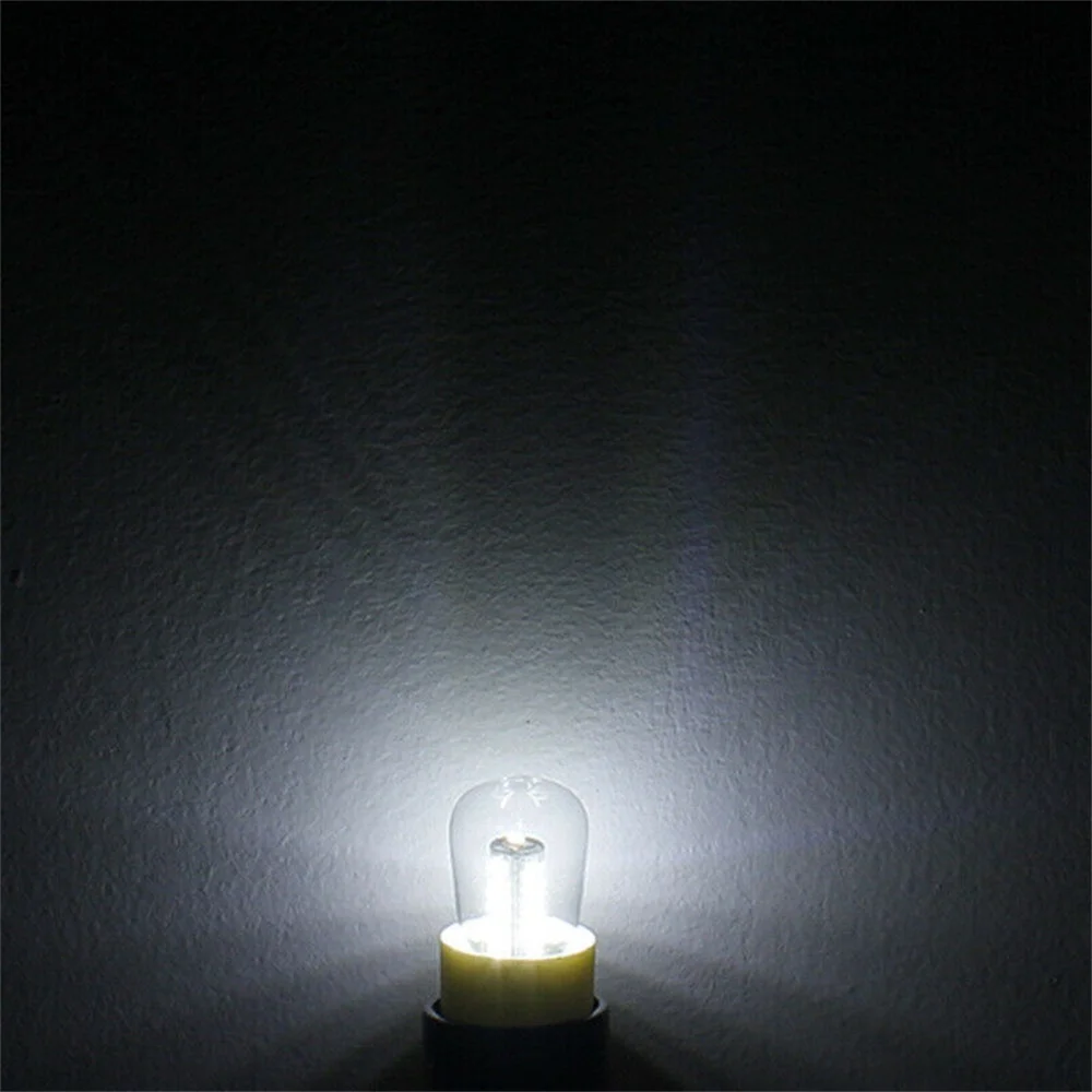 E14 E12 3W LED Microwave Oven Light Bulb Crystal Lamp Light SMD 5050 Freezer Cold Warm White AC 110V 220V Lamp For Home