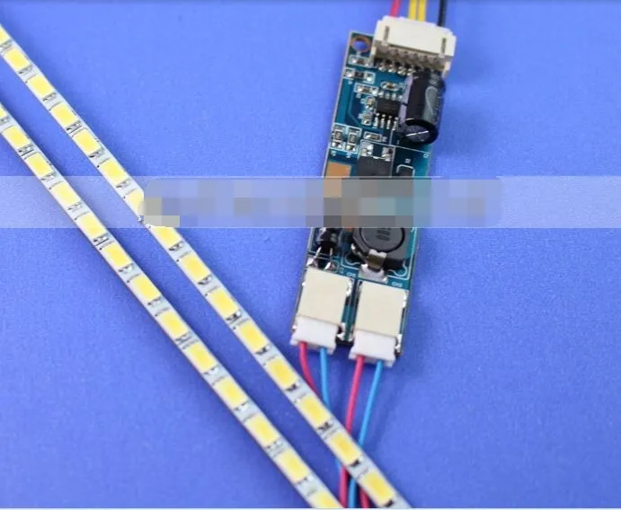 New!! 10pcs Universal LED Backlight Lamps Update Kit For LCD Monitor 2 LED Strips Support to 24'' 540mm