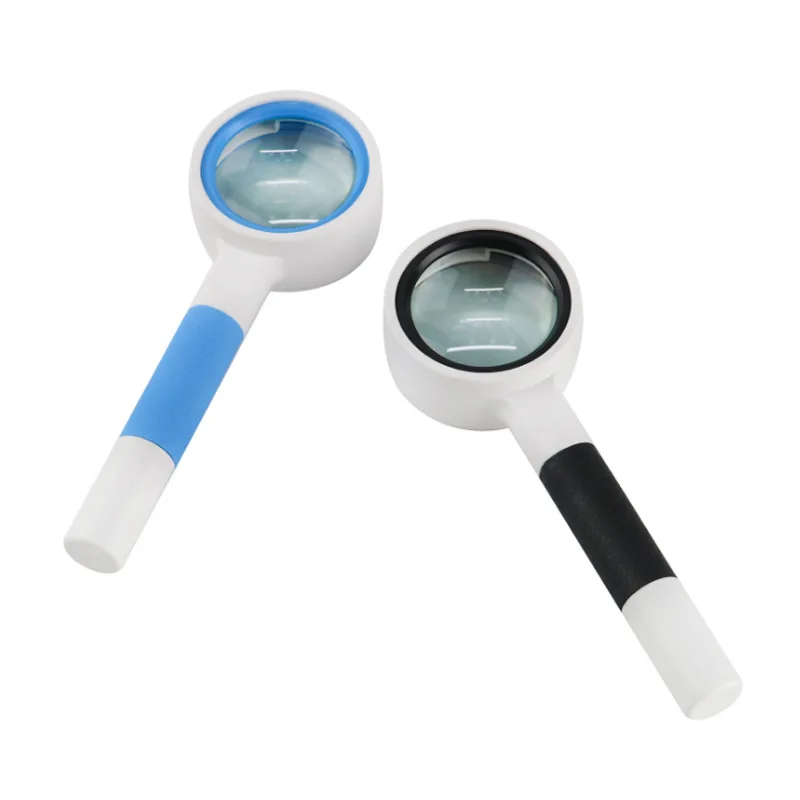 Dupla combinação de vidro lente 16x portátil handheld lupa leitura alta ampliação jóias e avaliação antiga