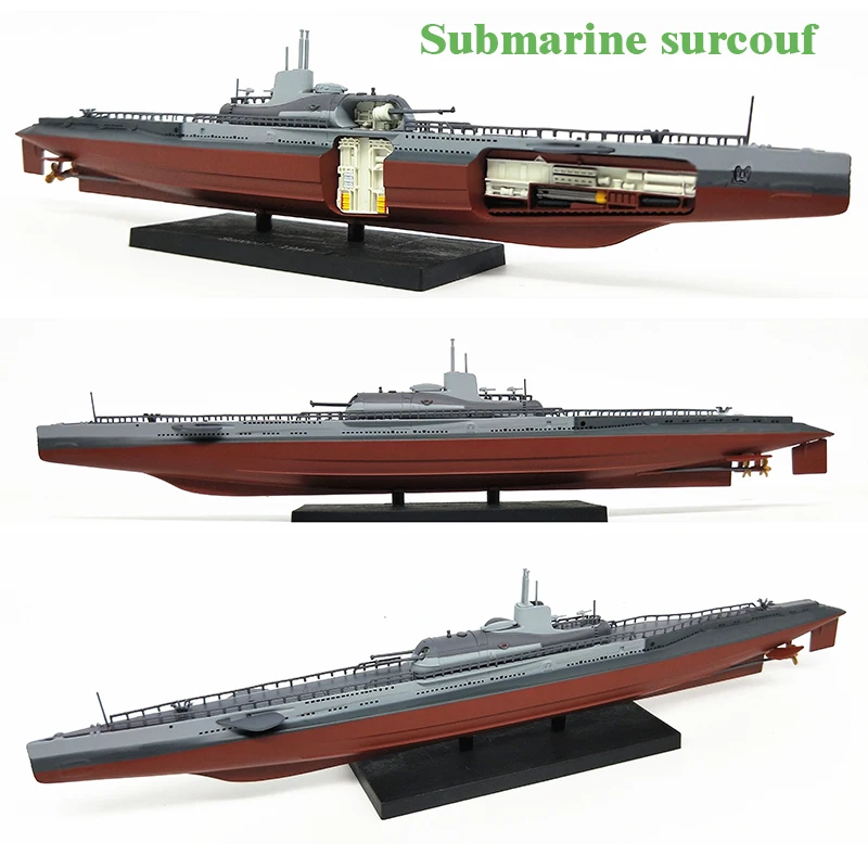 Super value  1:350  World War II submarine model  A variety of  Atlantic U-boats  Alloy warship model