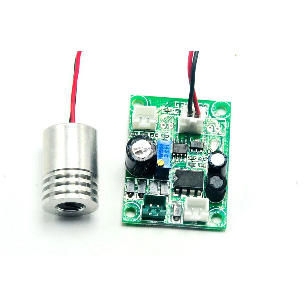 Nieuwe Focusable 650nm 100Mw Rode Laser Dot Diode Module 18*25Mm
