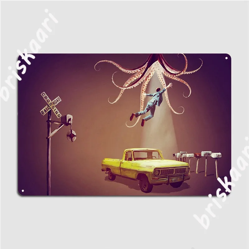 Taken Metal Sign Cinema Garage Wall Decoration Poster Tin Sign Poster