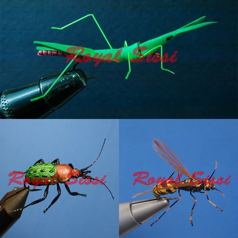 Royal Sissi Piernas de Mosca Flotantes – Insectos terrestres realistas - imagen 5