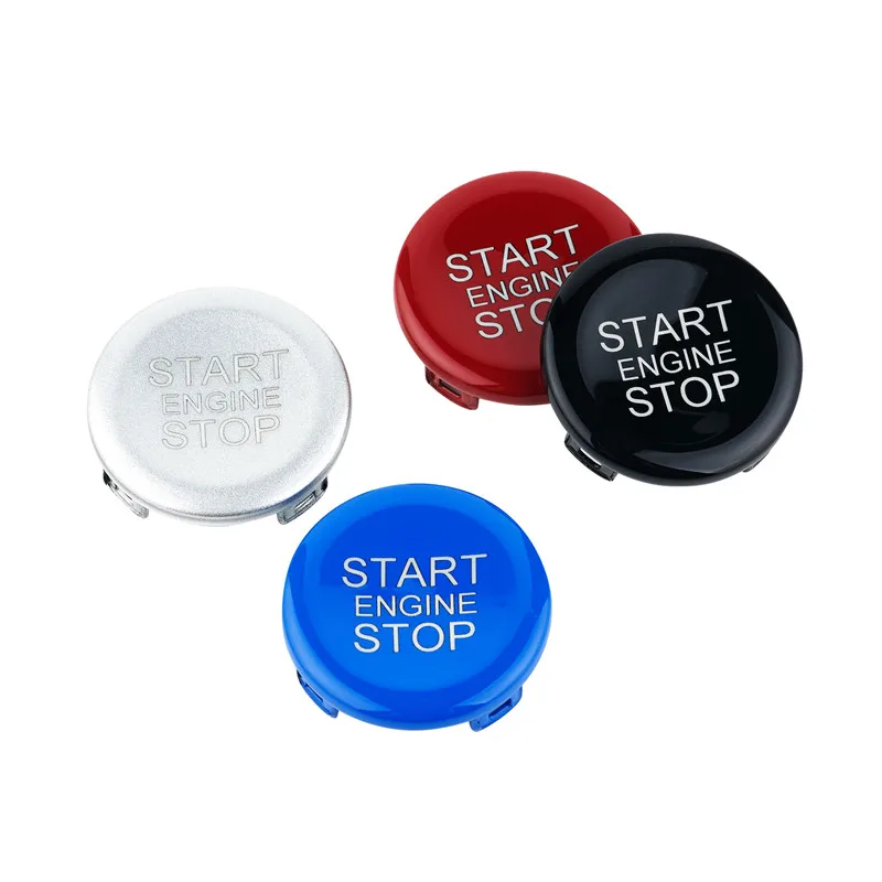 ABS Car Engine Start Stop Push Button Cover Trim for Alfa Romeo Giulia Stelvio Car Accessories Interior Stickers Hot Sale