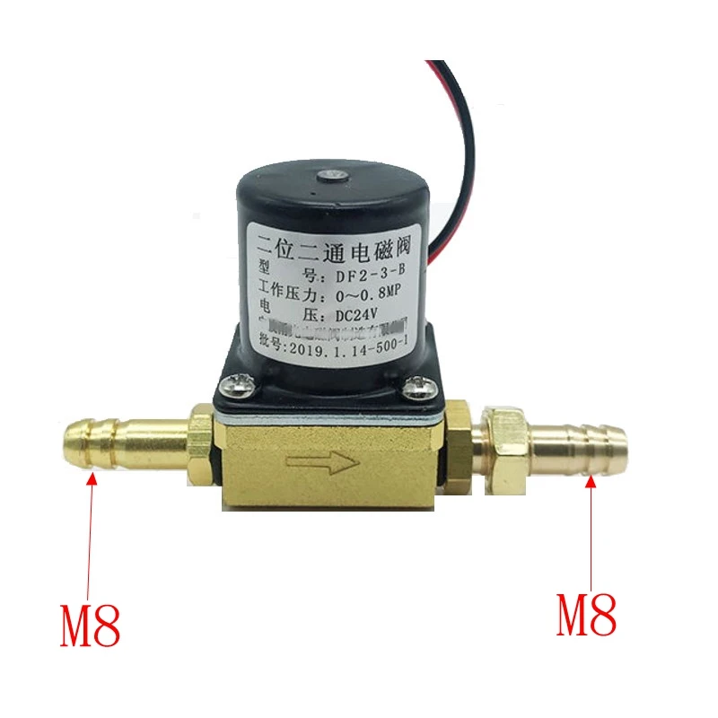 DF2-3-B DC24V, AC36V, AC220V two-position obousměrné pro co2 plyn , argon plyn sváření machinesolenoid klapka