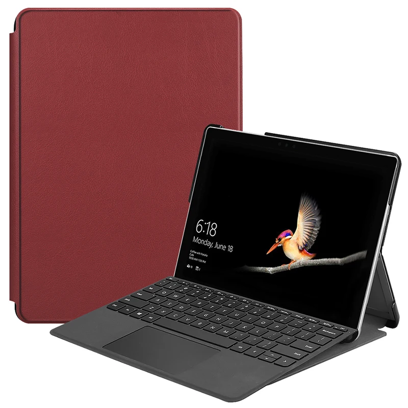 

Magnet Case for Surface Go 2 2020 PU Leather Smart Cover for Surface Go 2018 (Without Keyboard)