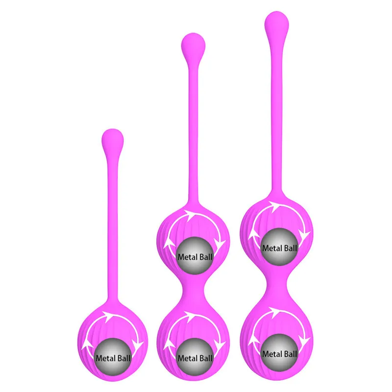 Safe Silicone Smart Ball Vibrator Kegel Ball Ben Wa Ball Vagina Tighten Exercise Machine Sex Toy for Women Vaginal Geisha Ball