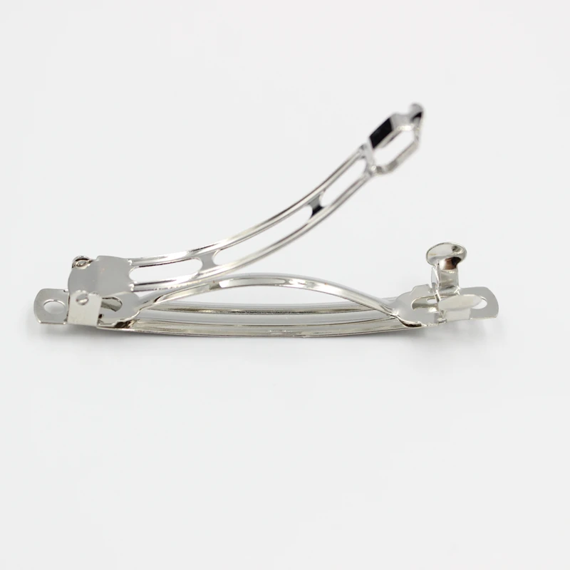 10 قطعة 50/60/70/80 مللي متر العتيقة برونزية مشبك شعر قاعدة فارغة DIY بها بنفسك مشبك شعر دبابيس الشعر المشابك الفرنسية إكسسوارات الشعر