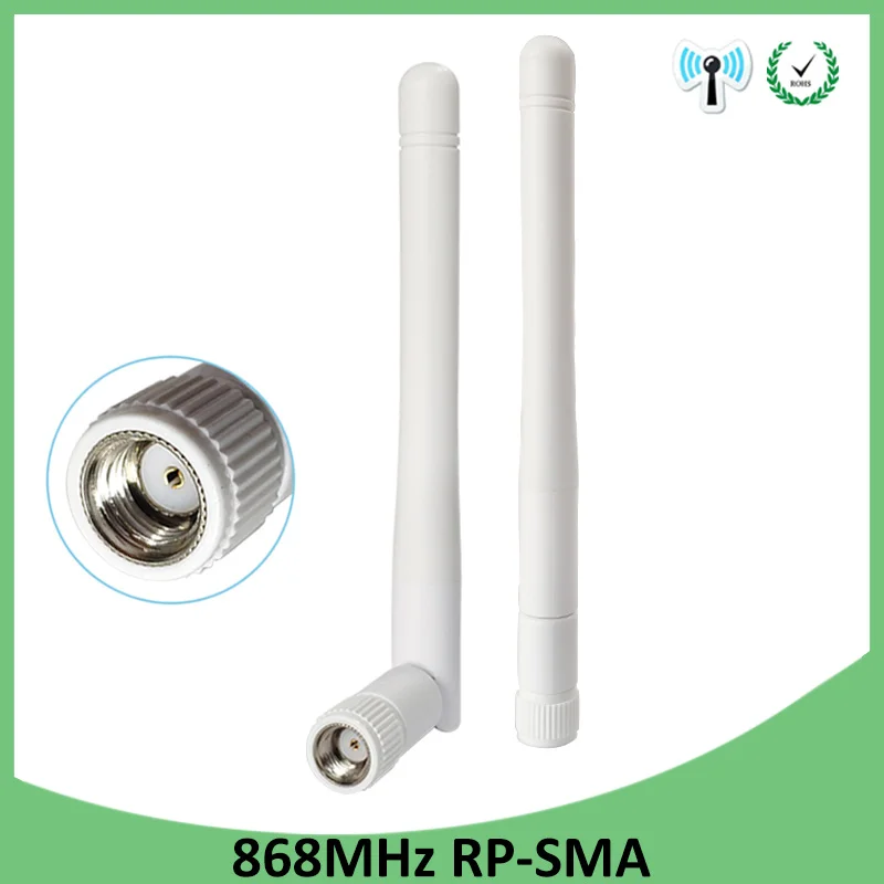 

Gws 10pcs 868mhz antenna 3dbi sma female 915mhz GSM lora antene pbx iot module lorawan signal receiver antena